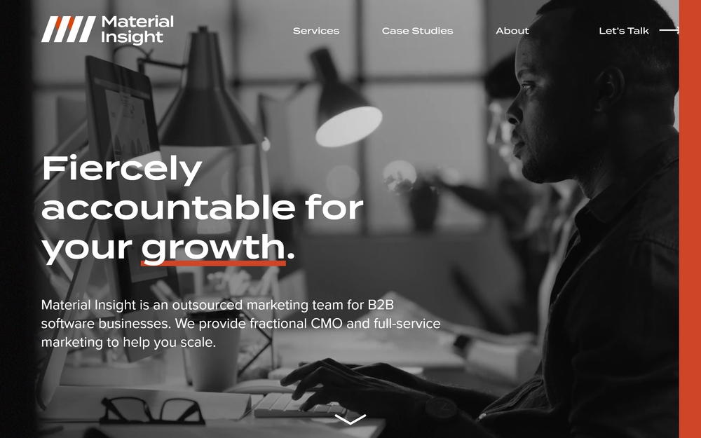 img of B2B Digital Marketing Agency - Material Insight